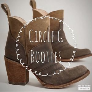 Circle G Booties size 6